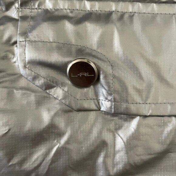 Ralph Lauren Active Women’s Xl Vest Silver Metalic - Picture 2 of 8